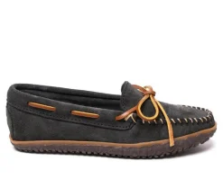 Boat Shoes & Slip-Ons>Minnetonka Women's Tie Tread Moccasins