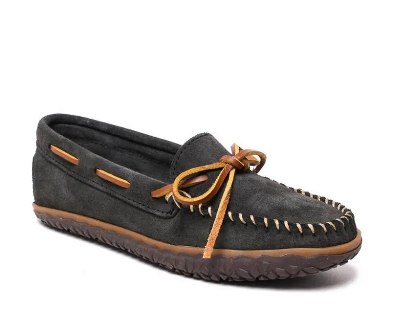 Boat Shoes & Slip-Ons>Minnetonka Women's Tie Tread Moccasins