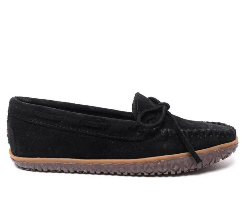 Boat Shoes & Slip-Ons>Minnetonka Women's Tie Tread Moccasins