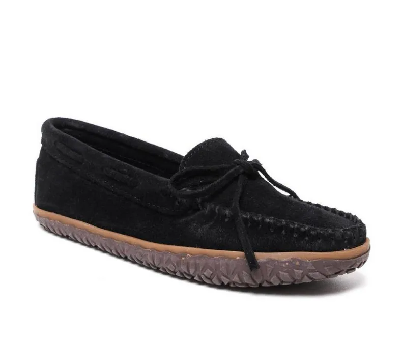 Boat Shoes & Slip-Ons>Minnetonka Women's Tie Tread Moccasins