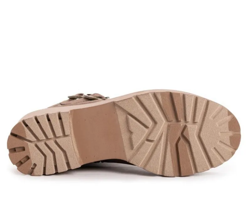 Dress>MUK LUKS Women's Finley Faith Heeled Winter Booties
