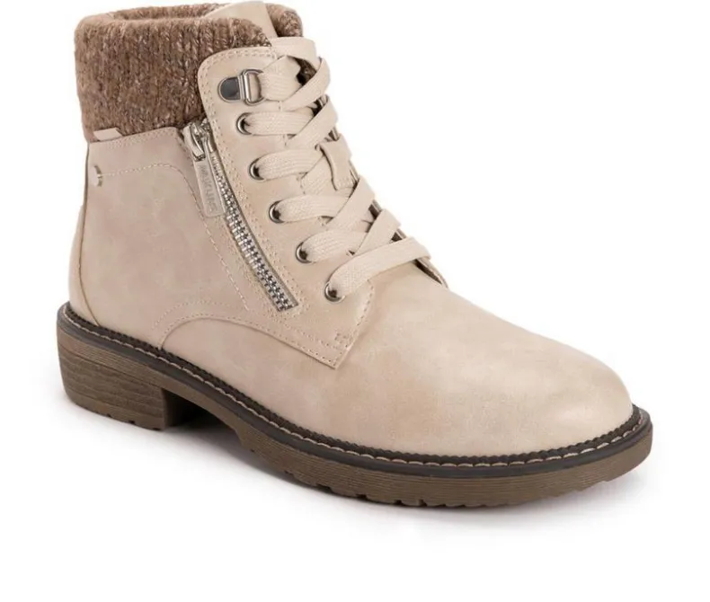 Lace Up>MUK LUKS Women's Garland Georgia Booties