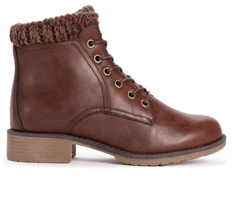 Lace Up>MUK LUKS Women's Hiker Alps Fashion Hiking Boots