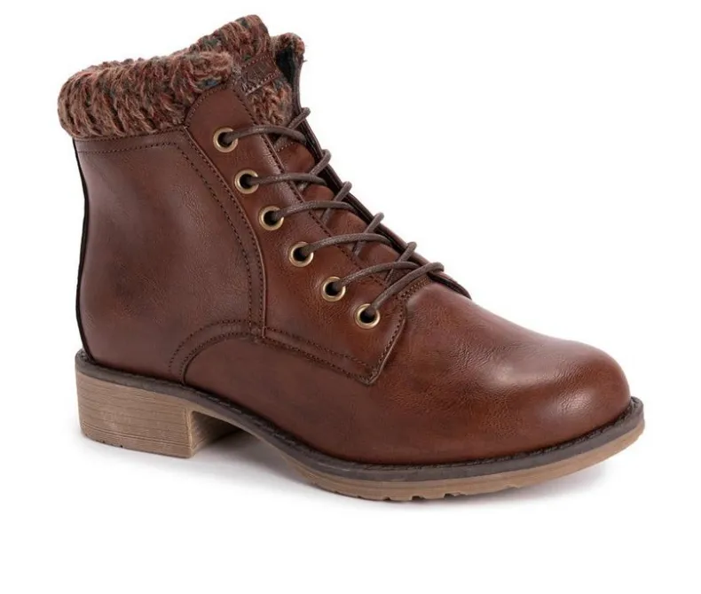 Lace Up>MUK LUKS Women's Hiker Alps Fashion Hiking Boots