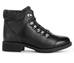 Lace Up>MUK LUKS Women's Hiker Denali Fashion Hiking Boots