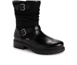 Moto>MUK LUKS Women's Scarlett Sabrina Mid Calf Boots