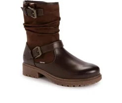 Moto>MUK LUKS Women's Scarlett Sabrina Mid Calf Boots
