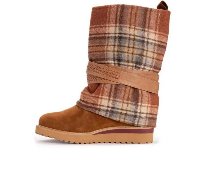 Cozy>MUK LUKS Women's Slipe Nikki Winter Boots