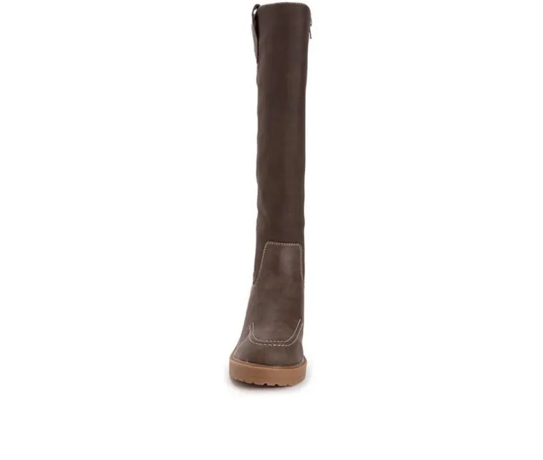 Tall|Dress>MUK LUKS Women's Sloane Knee High Wedge Boots