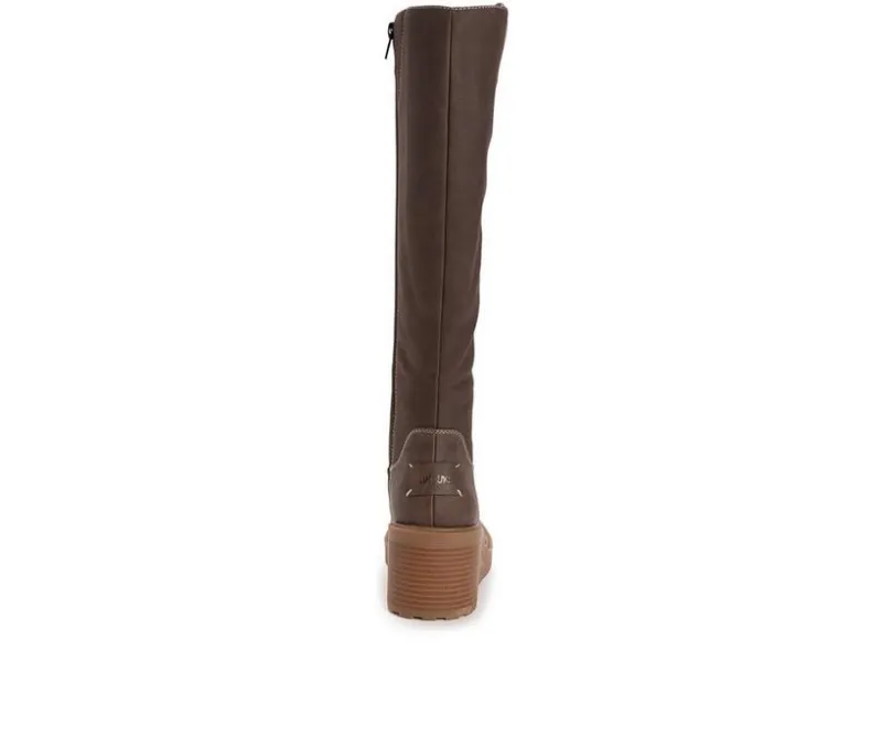 Tall|Dress>MUK LUKS Women's Sloane Knee High Wedge Boots