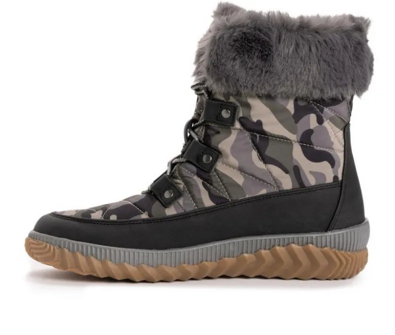 Lace Up|Cozy>MUK LUKS Women's Winnie Waverly Winter Boots