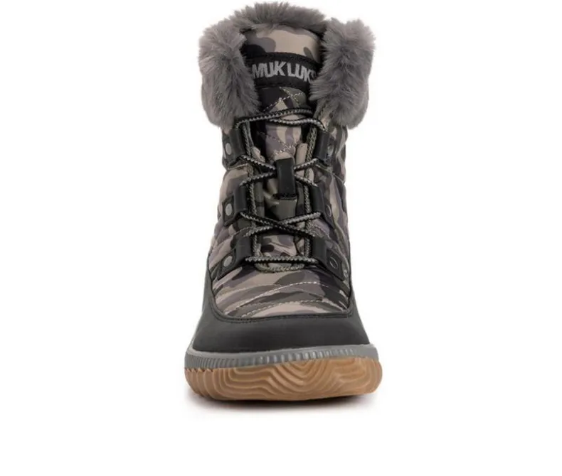 Lace Up|Cozy>MUK LUKS Women's Winnie Waverly Winter Boots