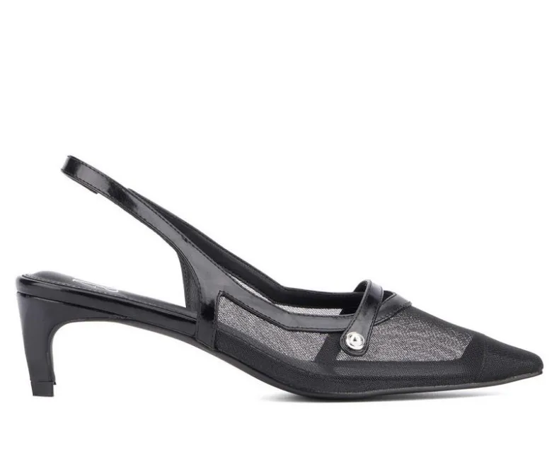 Pumps & Heels>New York and Company Women's Kristie Slingback Pumps