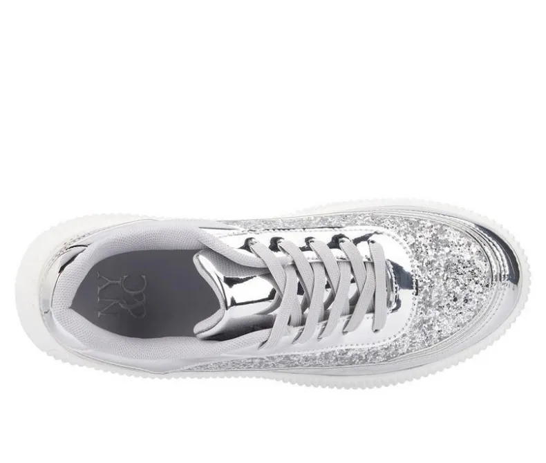 Platform|Fashion & Lifestyle>New York and Company Women's Tana Wedge Platform Sneakers