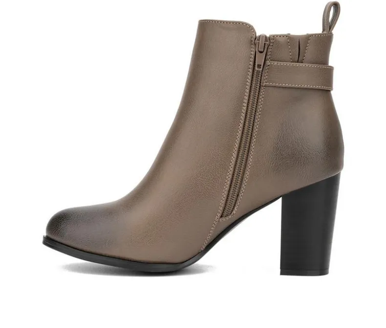 Dress>New York and Company Women's Angie 2 Heeled Booties