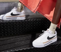 Fashion & Lifestyle|Platform>Nike Women's Court Legacy Lift Platform Sneakers