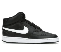 High Top|Fashion & Lifestyle>Nike Women's Court Vision Mid Sneakers
