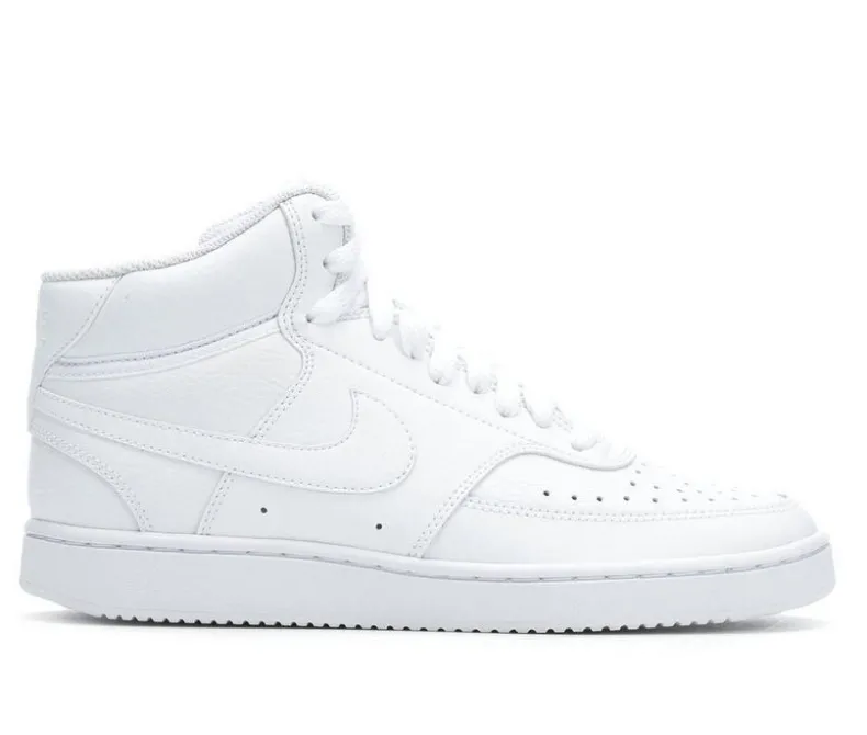 High Top|Fashion & Lifestyle>Nike Women's Court Vision Mid Sneakers