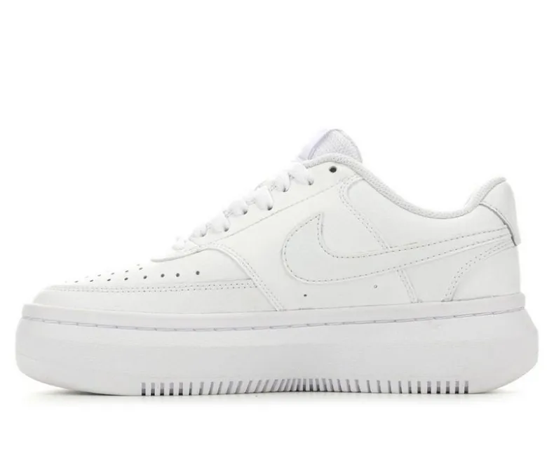 Platform|Fashion & Lifestyle>Nike Women's Court Vision Alta Leather Platform Sneakers