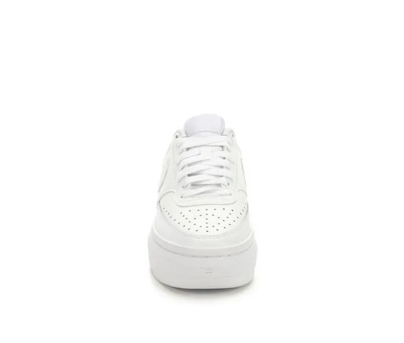 Platform|Fashion & Lifestyle>Nike Women's Court Vision Alta Leather Platform Sneakers