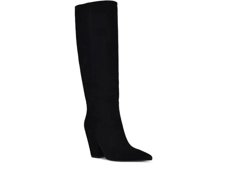 Tall>Nine West Women's Adera Wide Calf Knee High Boots