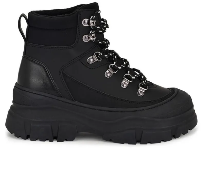 Lace Up|Boots & Booties>Nine West Women's Budde Combat Booties