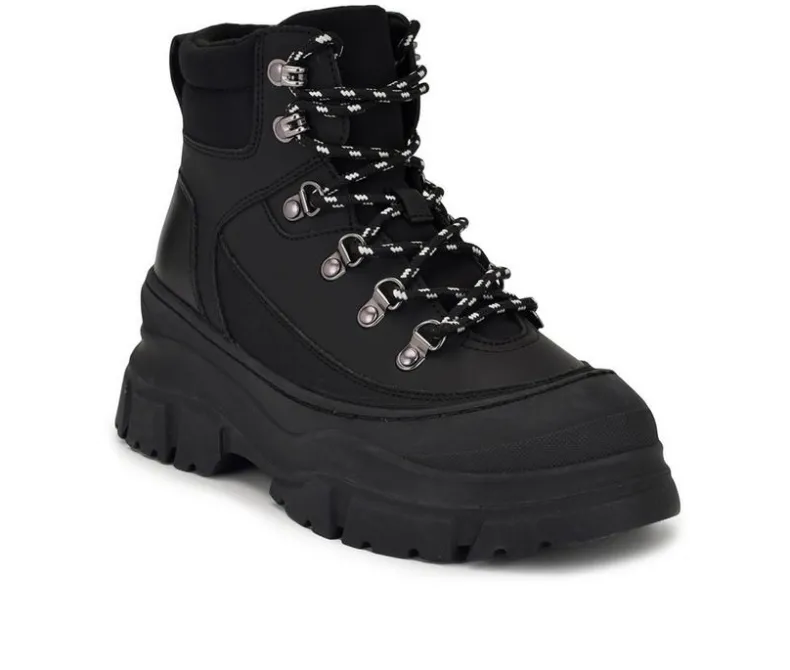 Lace Up|Boots & Booties>Nine West Women's Budde Combat Booties