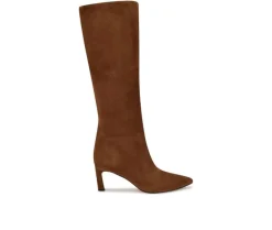 Tall>Nine West Women's Lorthey Wide Calf Boot Knee High Boots