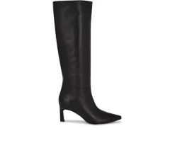 Tall>Nine West Women's Lorthey Wide Calf Boot Knee High Boots