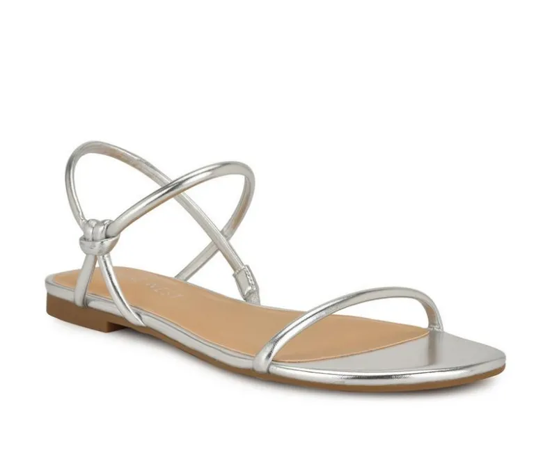 Sandals>Nine West Women's Menson Flat Sandals