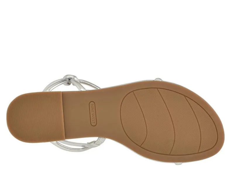 Sandals>Nine West Women's Menson Flat Sandals