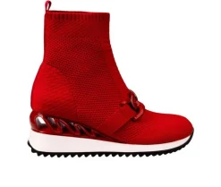 Platform|High Top>Ninety Union Women's Brooklyn Wedge Sneaker Booties
