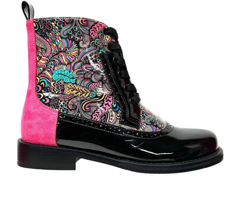 Lace Up>Ninety Union Women's Chelsea Comabt Boots