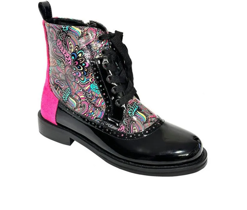 Lace Up>Ninety Union Women's Chelsea Comabt Boots