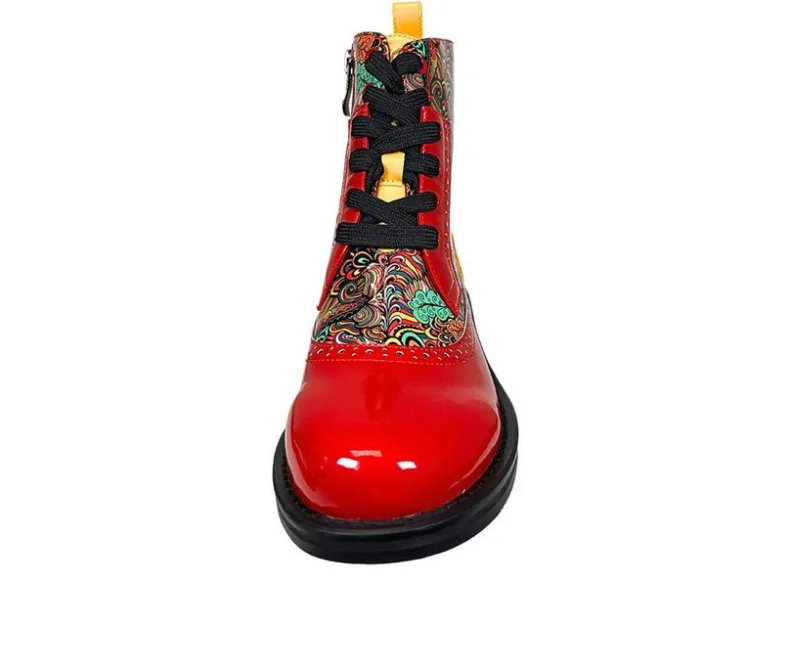 Lace Up>Ninety Union Women's Chelsea Comabt Boots