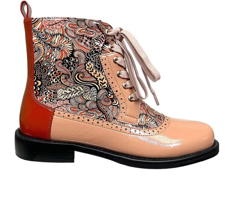 Lace Up>Ninety Union Women's Chelsea Comabt Boots