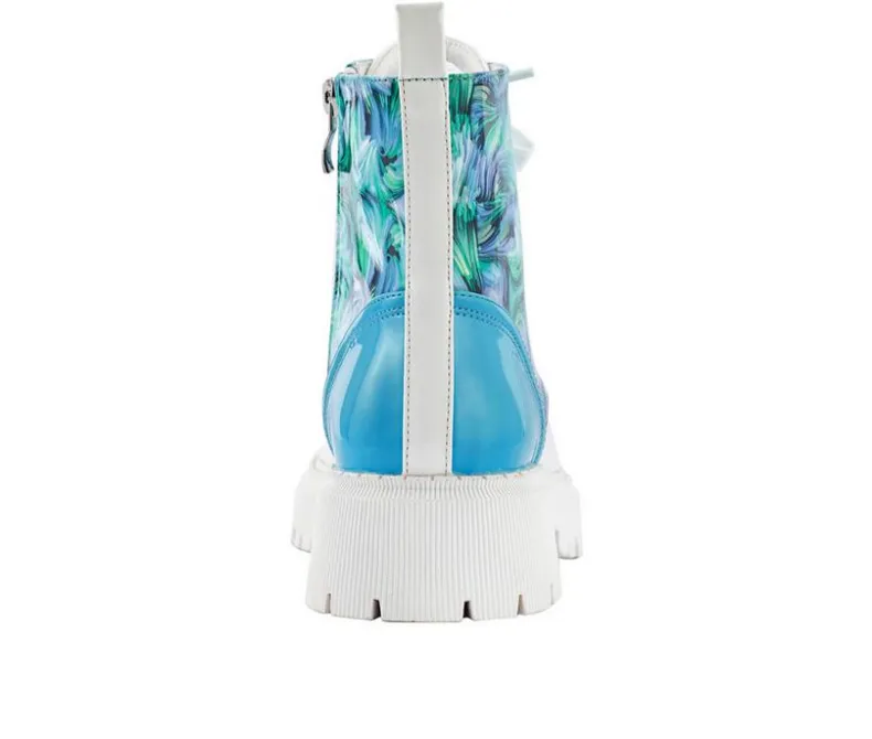 Lace Up>Ninety Union Women's Freeway Combat Boots