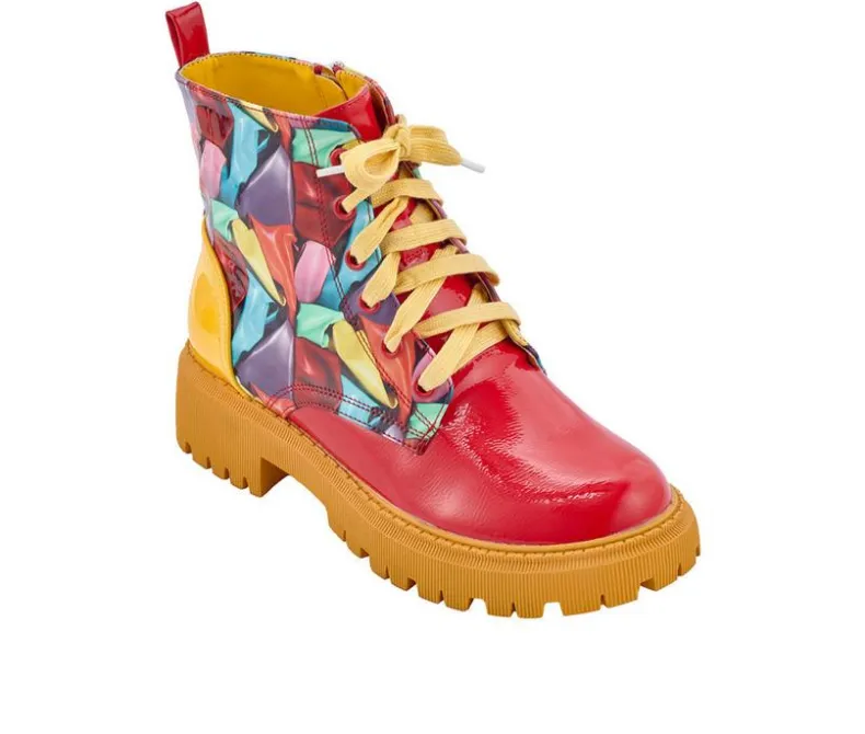 Lace Up>Ninety Union Women's Freeway Combat Boots