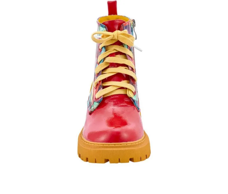 Lace Up>Ninety Union Women's Freeway Combat Boots