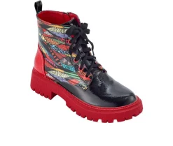 Lace Up>Ninety Union Women's Freeway Combat Boots