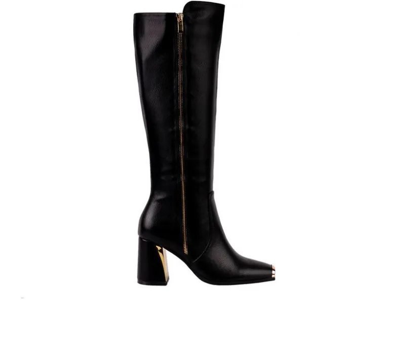 Tall|Dress>Ninety Union Women's Link Knee High Heeled Boots