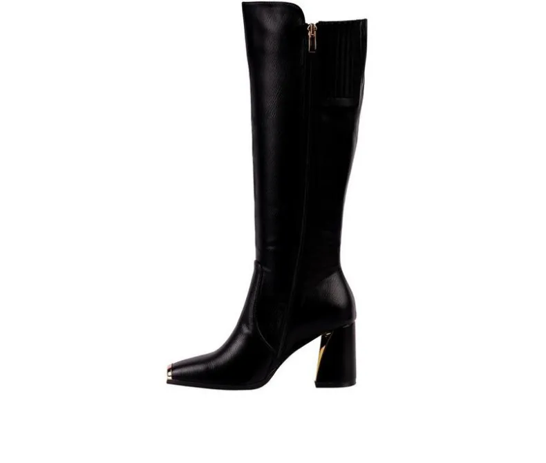 Tall|Dress>Ninety Union Women's Link Knee High Heeled Boots