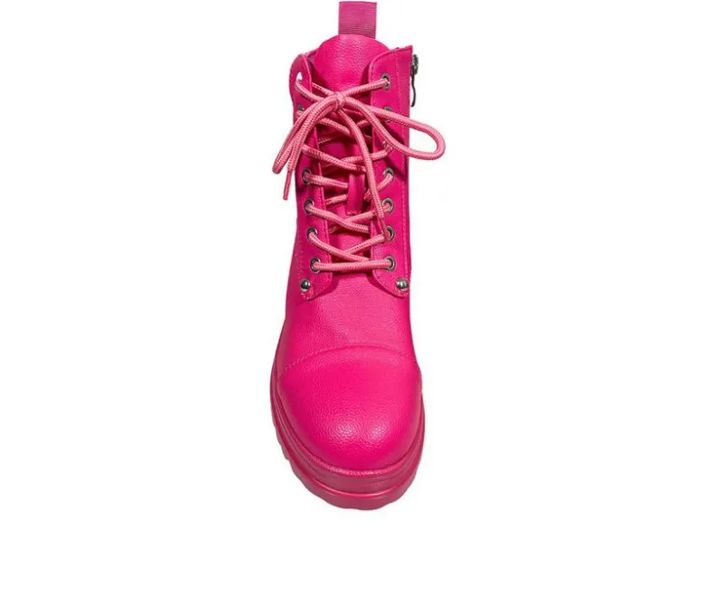 Lace Up|Dress>Ninety Union Women's Thunder Heeled Combat Boots