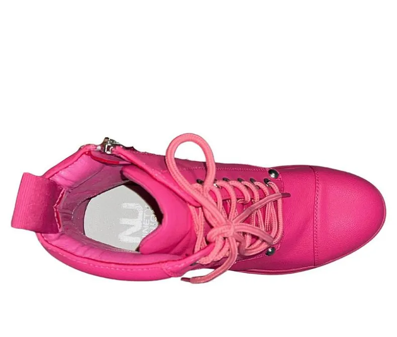 Lace Up|Dress>Ninety Union Women's Thunder Heeled Combat Boots