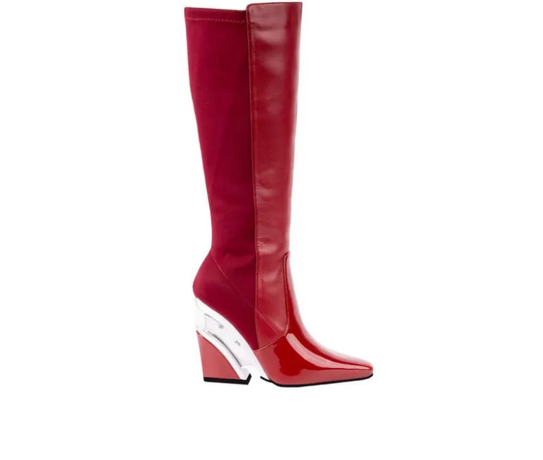 Tall|Dress>Ninety Union Women's Villa Knee High Wedge Boots