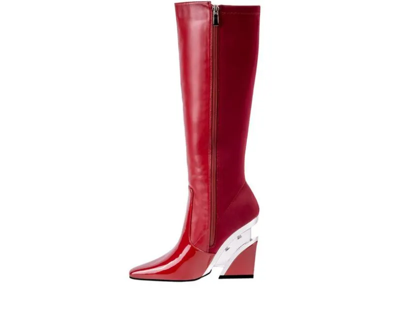 Tall|Dress>Ninety Union Women's Villa Knee High Wedge Boots