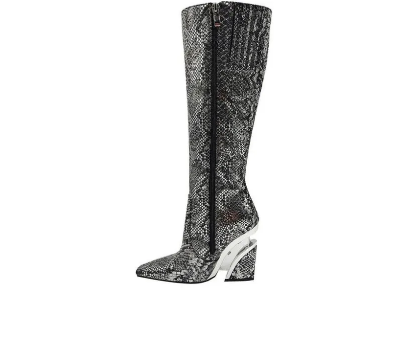 Tall|Dress>Ninety Union Women's Viva Wedge Knee High Boots