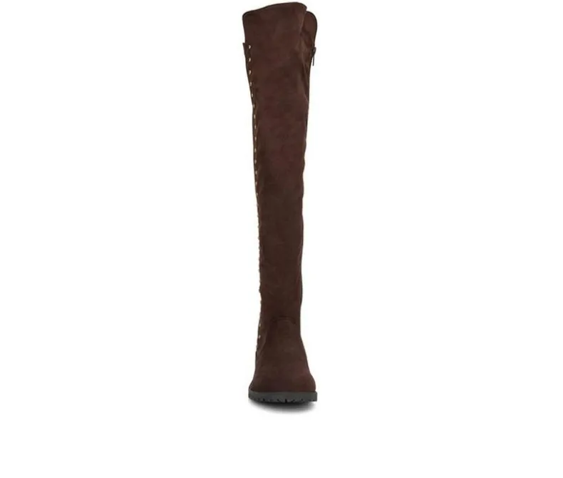 Tall|Cozy>Olivia Miller Women's Andrea Knee High Boots
