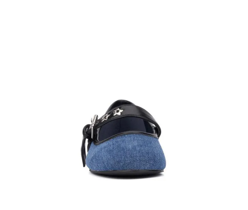 Flats>Olivia Miller Women's Element Mary Jane Flats