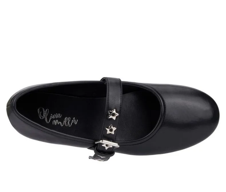 Flats>Olivia Miller Women's Element Mary Jane Flats
